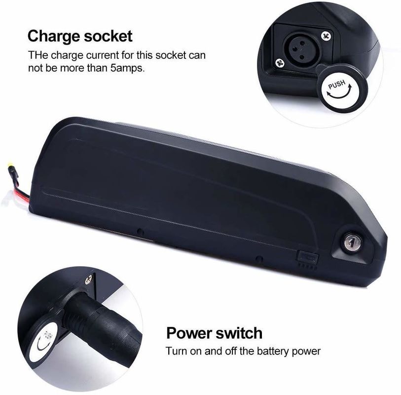 36V 12ah batterie de vélo électrique 10s6p batterie au lithium-ion