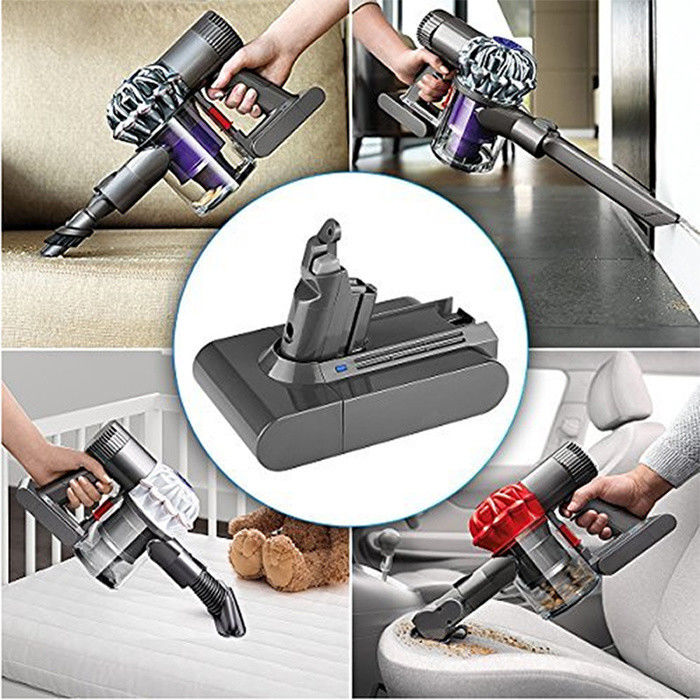 Batterie de remplacement d'aspirateur Li Ion Dyson pour Dyson V6 595 650 770 880 DC58 DC59