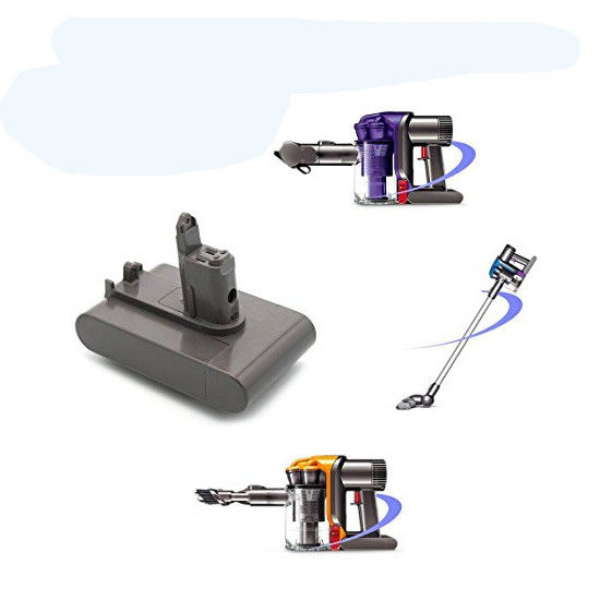 Remplacement de la batterie sous vide Dyson Remplacement de la batterie sous vide 2000mAh 22.2V Pour Dyson DC34 DC35 DC44