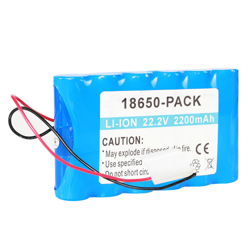 Batterie pour appareil médical personnalisée 18650 de type lithium non recyclable