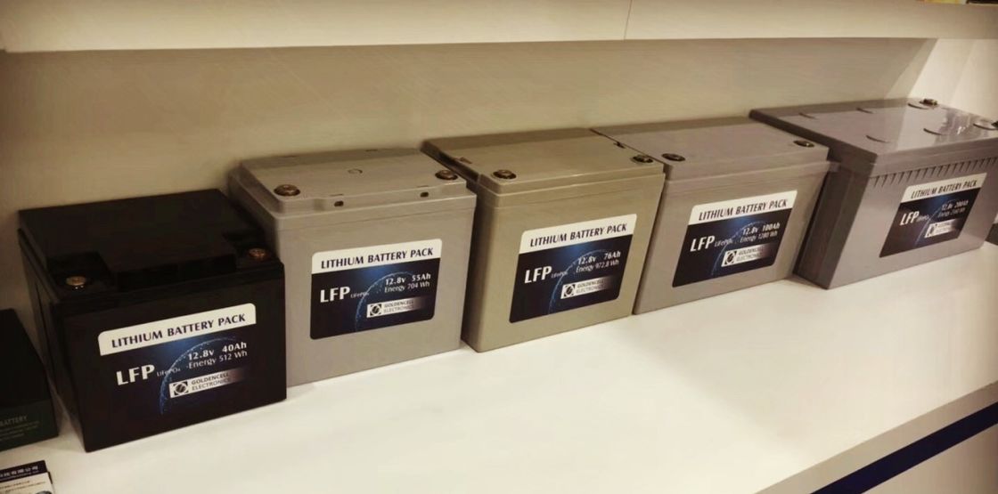 12.8V 100ah ODM Batterie rechargeable LiFePO4 Li-ion au lithium