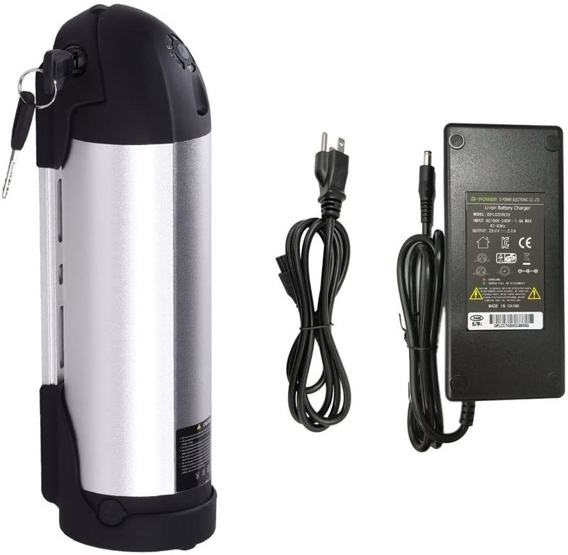36V 48V batterie de bicyclette à bouteille d'eau avec 18650 cellule à ions de lithium 13,2ah 17,5ah 21ah