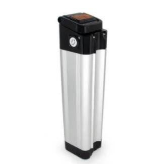 18650 Lithium Ion Silver Fish Ebike Batterie 24V 36V 48V avec verrouillage à clé Samsung Mifa ZhenLong