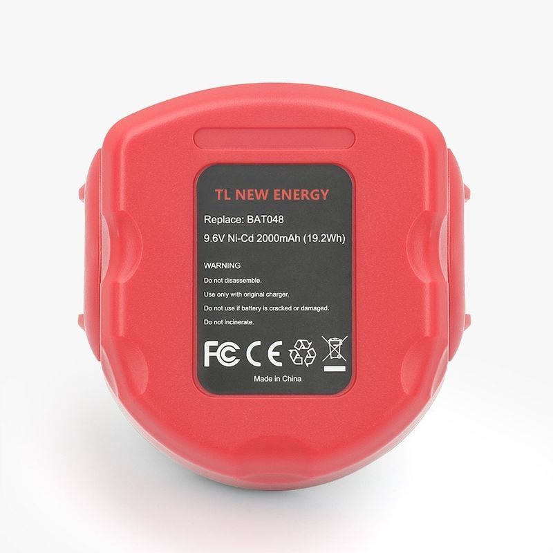 Batterie d'outil électrique 9,6 V 2500 mAh pour Boschbat048, Bat100, Bat119, 2607 335 540, 2607 335 674, 2607 335 682