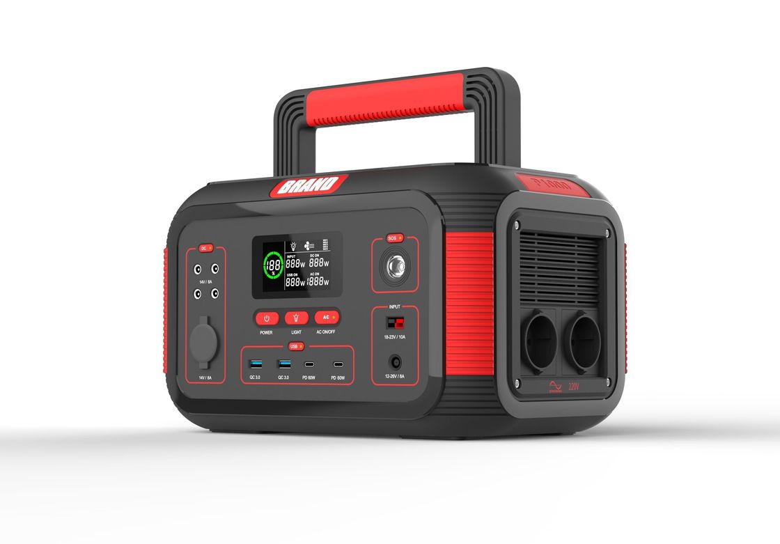 USB 1000W 22.2V 36.4ah Station solaire portable rechargeable pour le camping à l'extérieur