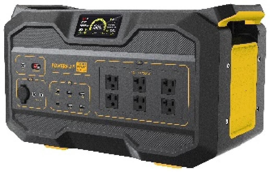 Générateur solaire 500W centrale électrique portable avec panneau solaire Capacité 515wh alimentation pour la pêche nocturne de camping