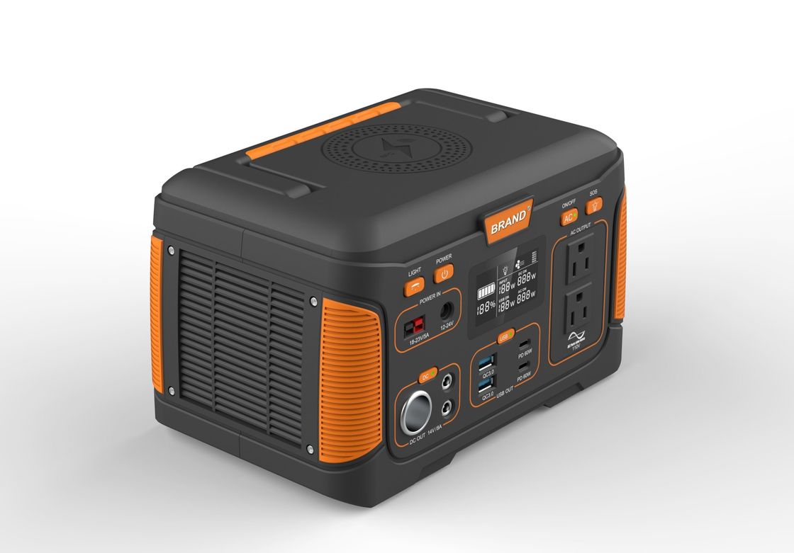 Camping en plein air Générateur solaire portable de 300 W 14.8V 20.8ah Station électrique multifonctionnelle