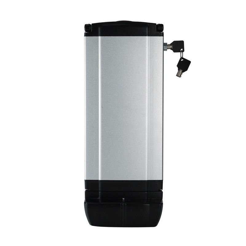 Cycle long 48V 250W 500W Plateau arrière argenté Batterie rechargeable pour vélo électrique