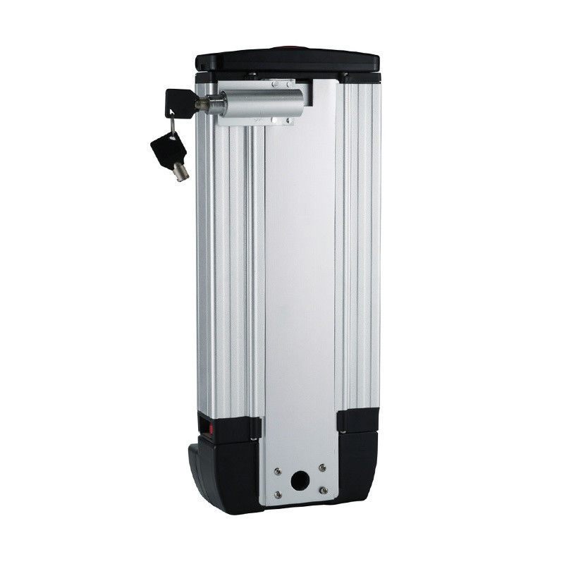 Cycle long 48V 250W 500W Plateau arrière argenté Batterie rechargeable pour vélo électrique
