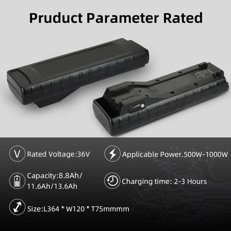 Bosch 36V 300/400/500 Power Pack batterie de remplacement OEM ODM Fiets Accu Fahrrad Akku10.4ah 11.6ah E Bicicle batterie électrique batterie de vélo Lithium Ion batterie Pack