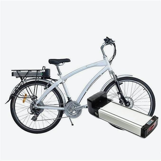 Batterie de remplacement pour vélo électrique 36/48V 13S4P 10S5P Batterie au lithium pour vélo électrique avec port USB pour moteur de 1000W