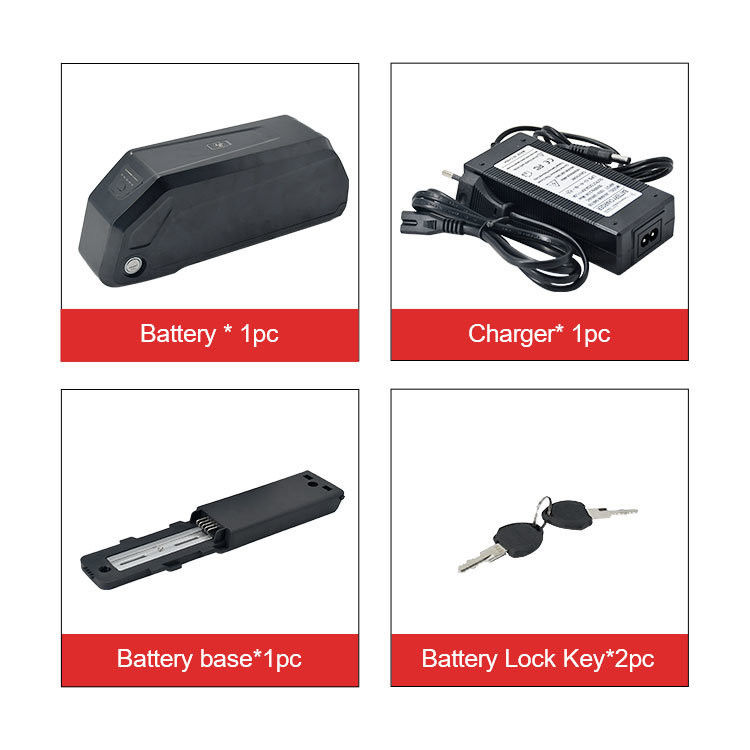 Batterie au lithium-ion pour vélo 36V 12Ah 20Ah pour vélo