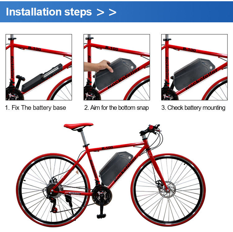 Batterie au lithium-ion pour vélo 36V 12Ah 20Ah pour vélo