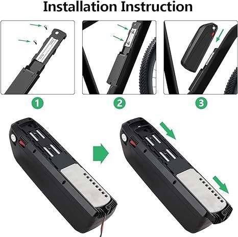 Batterie d'impulsion OEM 48V 15.6ah 17.4ah, 19.2ah, E Bike Batterie de remplacement Adapté à Panasonic Vélo électrique
