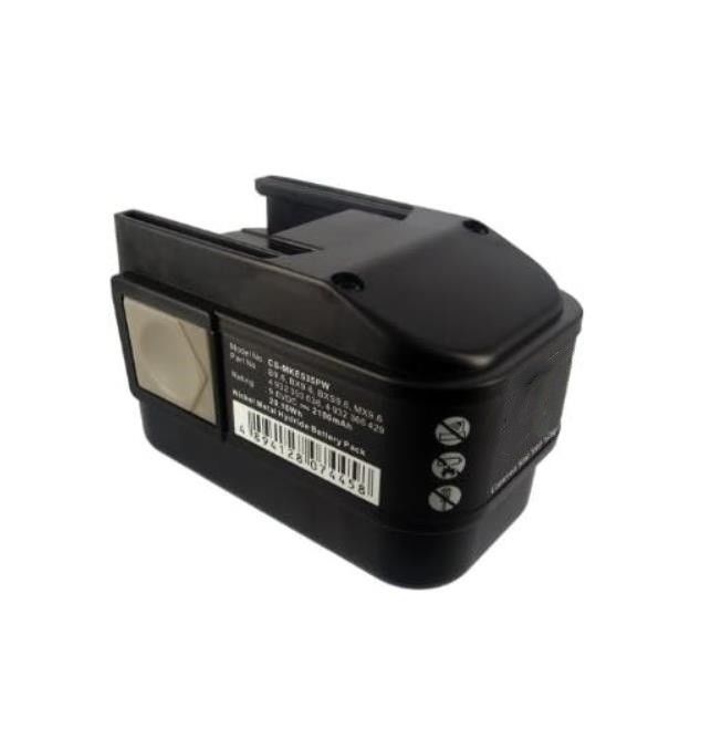 Batterie de remplacement pour AEG/Atlas Copco/Milwaukee - B9.6Je vous en prie, BX9.6Je vous en prie, BXS9.6, MX9.6 Milwaukee- 4 932 353 638, 4 932 366 429