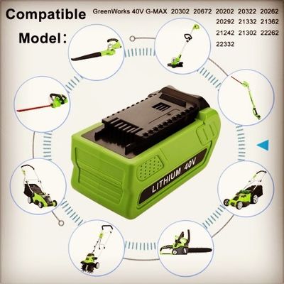 29472 29462 Pack de batteries Greenworks équipement Greenworks outils Gmax