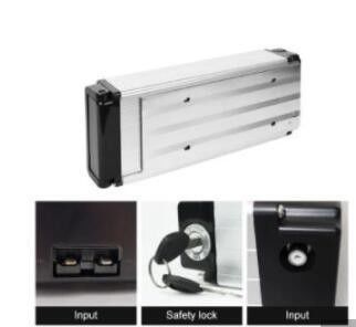 Batterie de vélo électrique à ions de lithium dans le cadre, batterie rechargeable pour vélo électrique