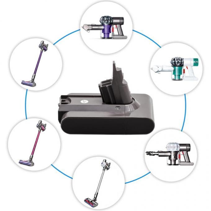 Li Ion Dyson V6 remplacement de batterie 21,6V 3000mAh 967810-02 965874-02 3
