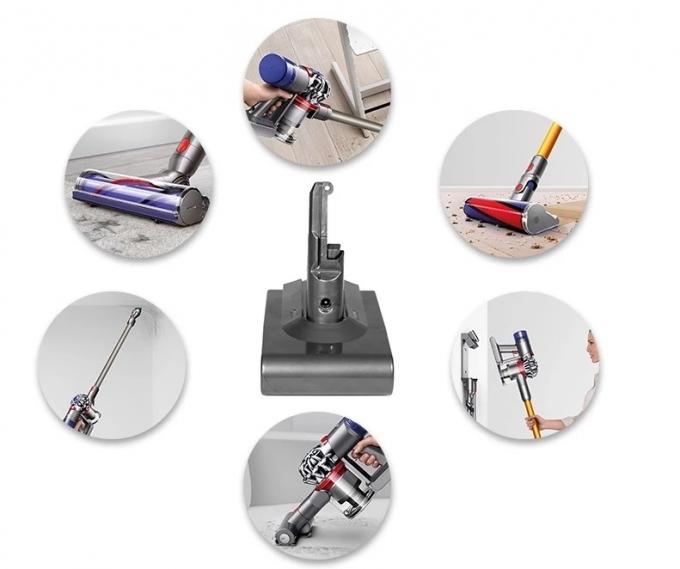 Handheld Cordless Vacuum Cleaner Replacement 21.6V 3000mAh Li-ion Battery for Dyson V8