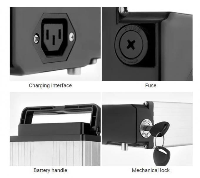 Remplacement de batterie de vélo électrique 48V pour E-Go Wondervelo Hapex City Line 1
