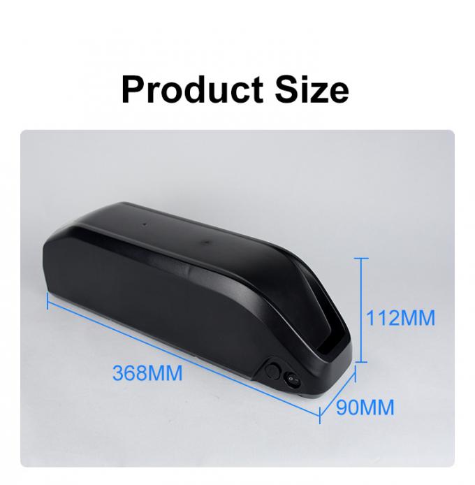 36V 48V 30A E remplacement de la batterie de vélo avec BMS Hailong Downtube Case 0