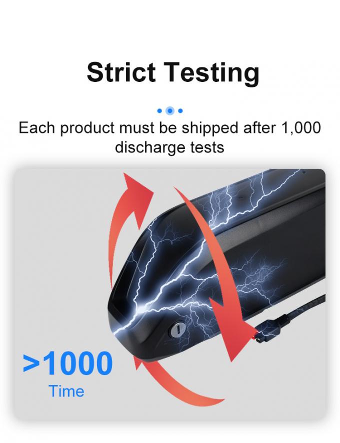 13h 48v Bicycle électrique batterie rechargeable Hailong type 3